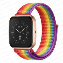 Load image into Gallery viewer, Nylon Fitbit Band For Versa 3 / 4 - Sense 1 / 2 (20 color options) Axios Bands