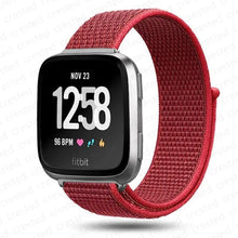 Load image into Gallery viewer, Nylon Fitbit Band For Versa 3 / 4 - Sense 1 / 2 (20 color options) Axios Bands