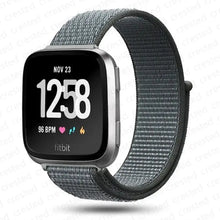 Load image into Gallery viewer, Nylon Fitbit Band For Versa 3 / 4 - Sense 1 / 2 (20 color options) Axios Bands