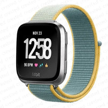 Load image into Gallery viewer, Nylon Fitbit Band For Versa 3 / 4 - Sense 1 / 2 (20 color options) Axios Bands