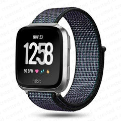 Nylon Fitbit Band For Versa 3 / 4 - Sense 1 / 2 (20 color options) -