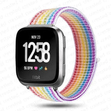 Load image into Gallery viewer, Nylon Fitbit Band For Versa 3 / 4 - Sense 1 / 2 (20 color options) Axios Bands