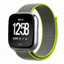 Load image into Gallery viewer, Nylon Fitbit Band For Versa 3 / 4 - Sense 1 / 2 (20 color options) Axios Bands