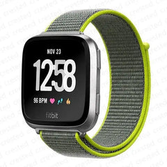 Nylon Fitbit Band For Versa 3 / 4 - Sense 1 / 2 (20 color options) -
