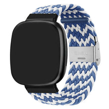Load image into Gallery viewer, Nylon Cloth Fitbit Band For Versa 3 / 4 - Sense 1 / 2 (36 color options) Axios Bands