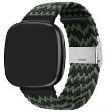 Load image into Gallery viewer, Nylon Cloth Fitbit Band For Versa 3 / 4 - Sense 1 / 2 (36 color options) Axios Bands
