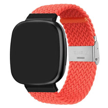 Load image into Gallery viewer, Nylon Cloth Fitbit Band For Versa 3 / 4 - Sense 1 / 2 (36 color options) Axios Bands
