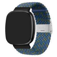 Load image into Gallery viewer, Nylon Cloth Fitbit Band For Versa 3 / 4 - Sense 1 / 2 (36 color options) Axios Bands