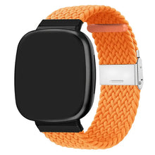 Load image into Gallery viewer, Nylon Cloth Fitbit Band For Versa 3 / 4 - Sense 1 / 2 (36 color options) Axios Bands