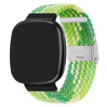 Load image into Gallery viewer, Nylon Cloth Fitbit Band For Versa 3 / 4 - Sense 1 / 2 (36 color options) Axios Bands
