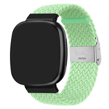 Load image into Gallery viewer, Nylon Cloth Fitbit Band For Versa 3 / 4 - Sense 1 / 2 (36 color options) Axios Bands