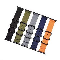 Nylon Fabric Apple Watch Bands - 10 color options 38mm - 49mm -