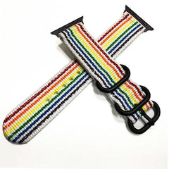Nylon Fabric Apple Watch Bands - 10 color options 38mm - 49mm -