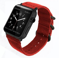 Nylon Fabric Apple Watch Bands - 13 color options 38mm - 49mm -