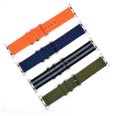 Nylon Fabric Apple Watch Bands - 13 color options 38mm - 49mm -