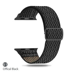 Nylon Fabric Apple Watch Bands - 80 color options 38mm - 49mm -