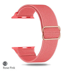 Nylon Fabric Apple Watch Bands - 80 color options 38mm - 49mm -