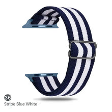 Load image into Gallery viewer, Nylon Fabric Apple Watch Bands - 80 color options 38mm - 49mm Axios Bands