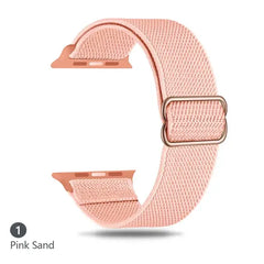 Nylon Fabric Apple Watch Bands - 80 color options 38mm - 49mm -