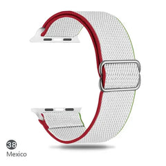 Nylon Fabric Apple Watch Bands - 80 color options 38mm - 49mm -