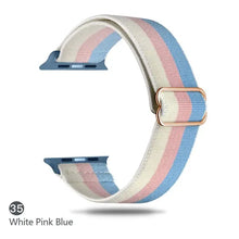 Load image into Gallery viewer, Nylon Fabric Apple Watch Bands - 80 color options 38mm - 49mm Axios Bands