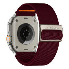 Nylon Fabric Apple Watch Bands with Mountain Slide - 16 color options 38mm - 49mm -