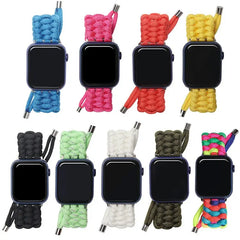 Nylon Fabric Braided Apple Watch Bands - 9 color options 38mm - 49mm -