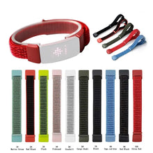 Load image into Gallery viewer, Nylon Fabric Fitbit Band For Luxe - ten color options Axios Bands