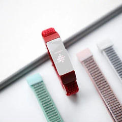 Nylon Fabric Fitbit Band For Luxe - ten color options -