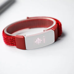 Nylon Fabric Fitbit Band For Luxe - ten color options -