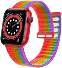 Load image into Gallery viewer, Nylon Fabric & Velcro Apple Watch Bands - 18 color options 38mm - 49mm Axios Bands