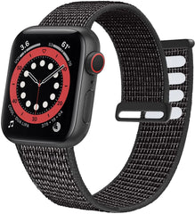 Nylon Fabric & Velcro Apple Watch Bands - 18 color options 38mm - 49mm -