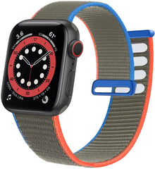 Nylon Fabric & Velcro Apple Watch Bands - 18 color options 38mm - 49mm -
