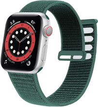 Load image into Gallery viewer, Nylon Fabric & Velcro Apple Watch Bands - 18 color options 38mm - 49mm Axios Bands