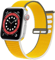 Nylon Fabric & Velcro Apple Watch Bands - 18 color options 38mm - 49mm -