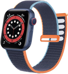 Nylon Fabric & Velcro Apple Watch Bands - 18 color options 38mm - 49mm -