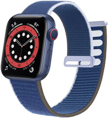 Nylon Fabric & Velcro Apple Watch Bands - 18 color options 38mm - 49mm -