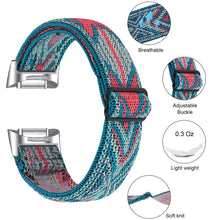 Load image into Gallery viewer, Nylon Fitbit Band For Charge 5 - 14 color options Axios Bands
