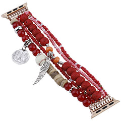 Bohemian Beaded Watch Bands - 6 color options 38mm - 49mm -