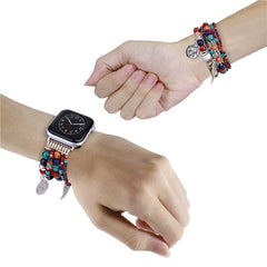 Bohemian Beaded Watch Bands - 6 color options 38mm - 49mm -