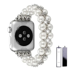 Pearl Apple Watch Band - 12 Color Options 38 - 49mm -