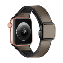 Load image into Gallery viewer, Premium Genuine Leather Magnetic Strap for Apple Watch Band 38mm to 49mm - 10 Colors Axios Bands