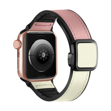 Load image into Gallery viewer, Premium Genuine Leather Magnetic Strap for Apple Watch Band 38mm to 49mm - 10 Colors Axios Bands