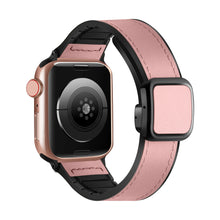Load image into Gallery viewer, Premium Genuine Leather Magnetic Strap for Apple Watch Band 38mm to 49mm - 10 Colors Axios Bands