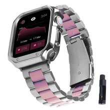 Load image into Gallery viewer, Premium Stainless Steel Band + Case for Apple Watch Ultra 2, 38mm to 49mm - 14 Colors Axios Bands