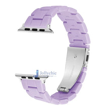 Load image into Gallery viewer, Resin Apple Watch Bands - 12 color options 38mm - 49mm Axios Bands