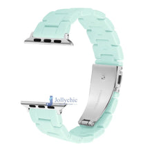 Load image into Gallery viewer, Resin Apple Watch Bands - 12 color options 38mm - 49mm Axios Bands