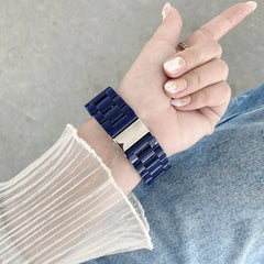 Resin Apple Watch Bands - 12 color options 38mm - 49mm -