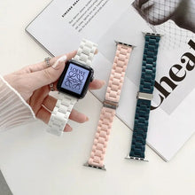 Load image into Gallery viewer, Resin Apple Watch Bands - 12 color options 38mm - 49mm Axios Bands