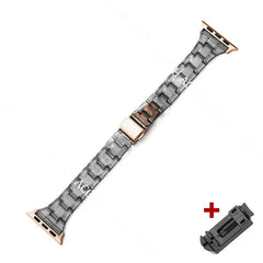 Resin Apple Watch Bands - 16 color options 38mm - 49mm -